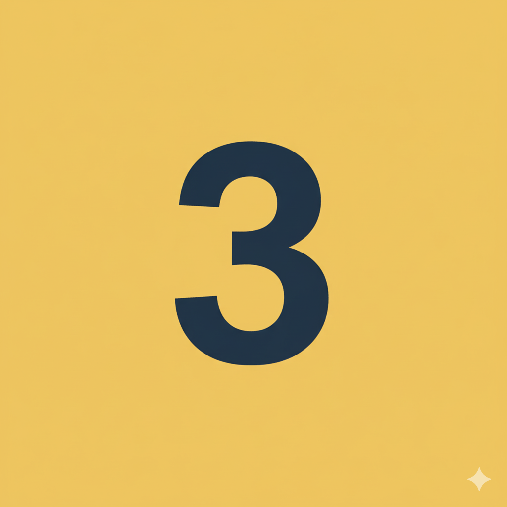 number 3